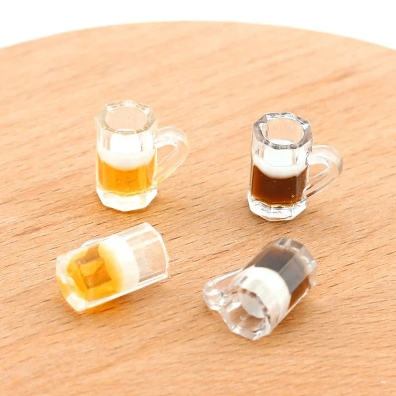 Wine Beer Garden - 10 Stück Miniatur-Wein- und Bierbecher aus