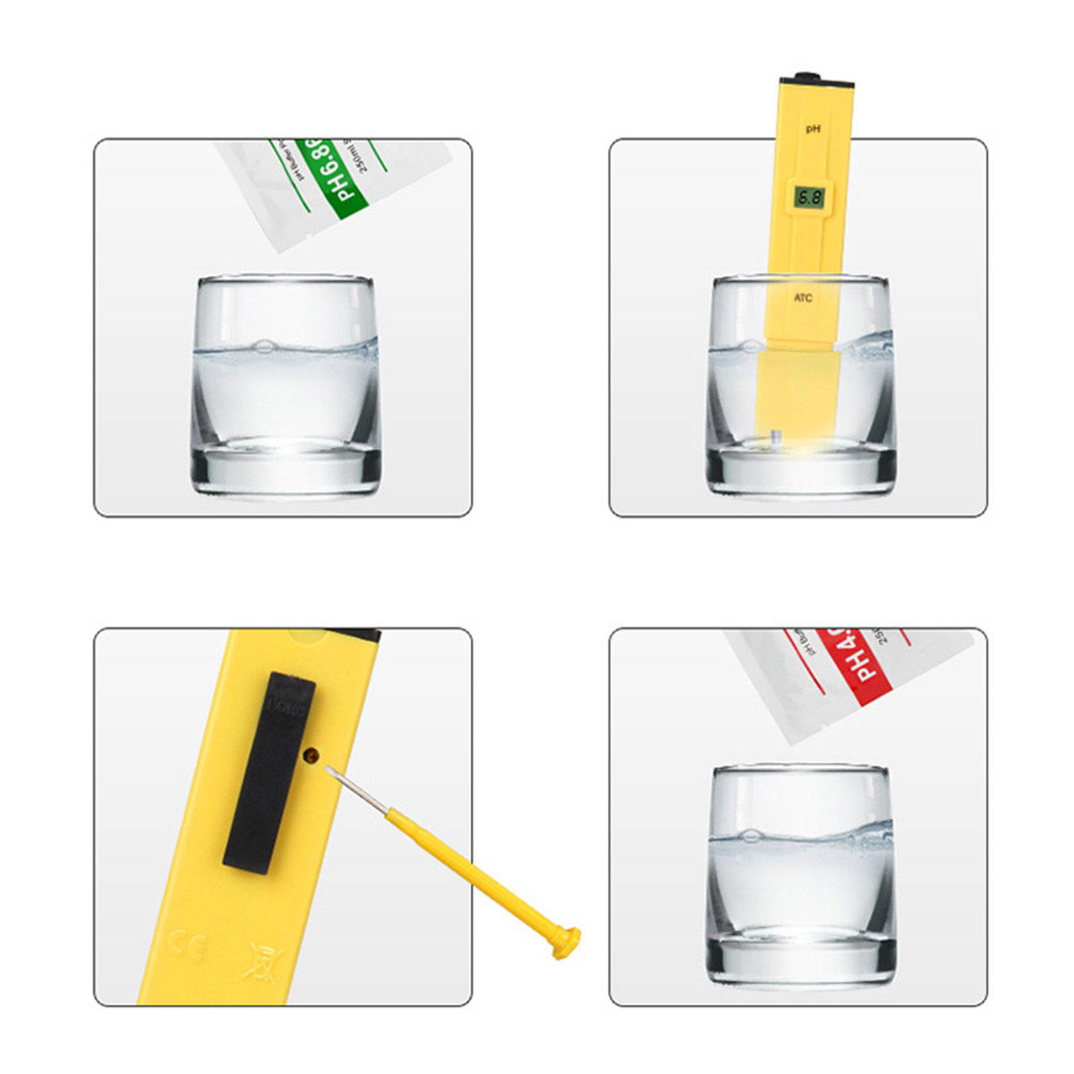 Wine Beer Spa - 1 Stück Professioneller Digitaler PH-Tester für