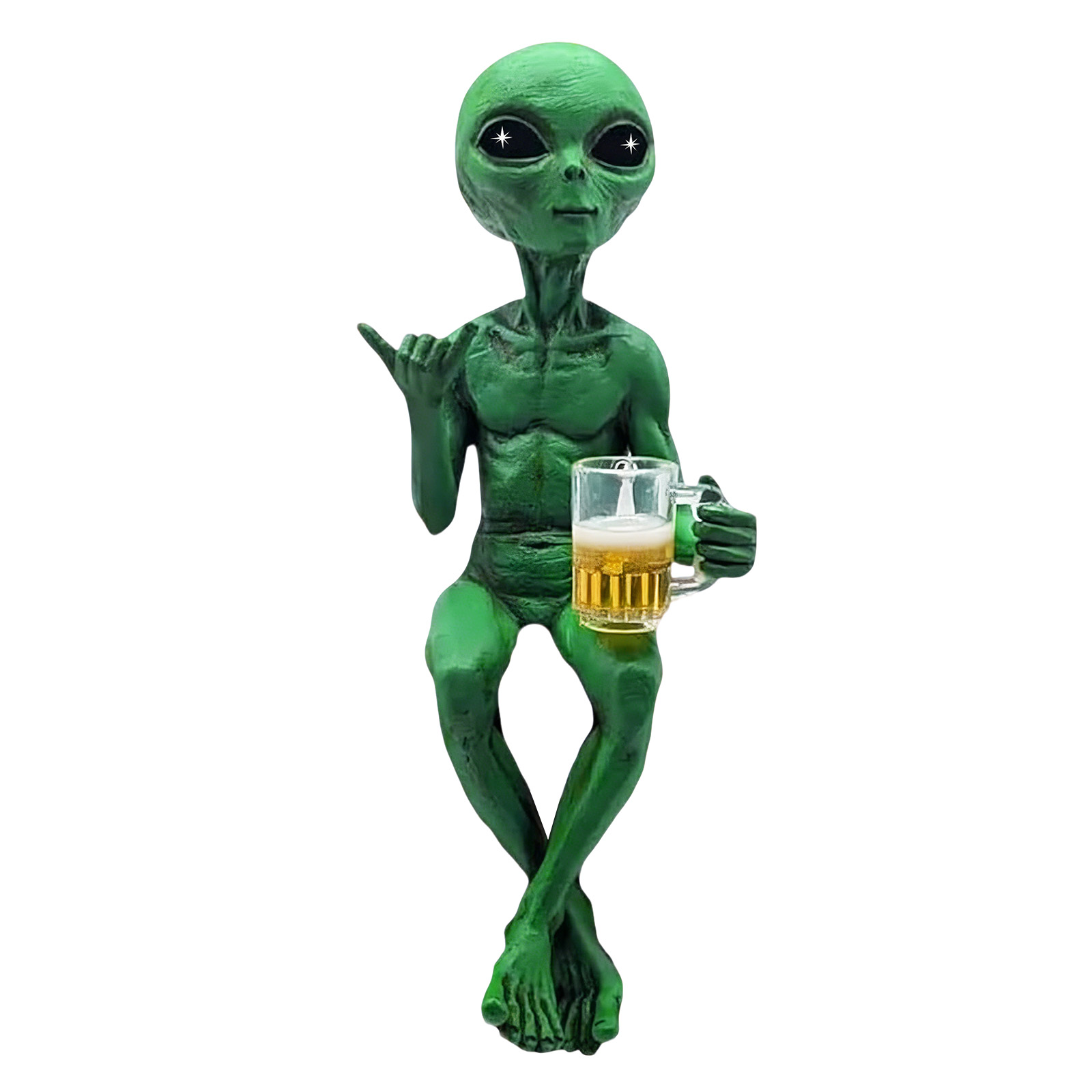 Wine Beer Garden - Alien Invasion Party Alien Wein trinken