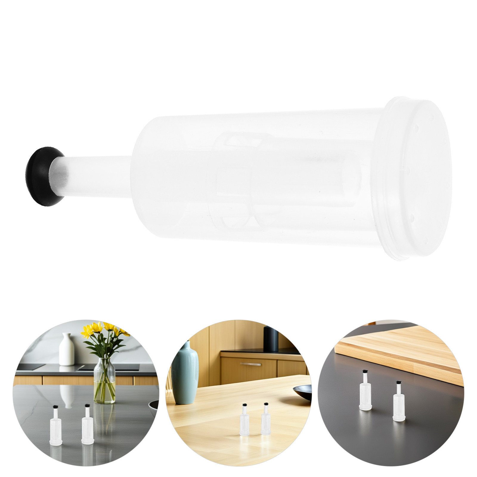 Beer Wine Kit - 5 Stück Gärungs-Luftschlösser Luftdichte Blasenventil-Stopper für