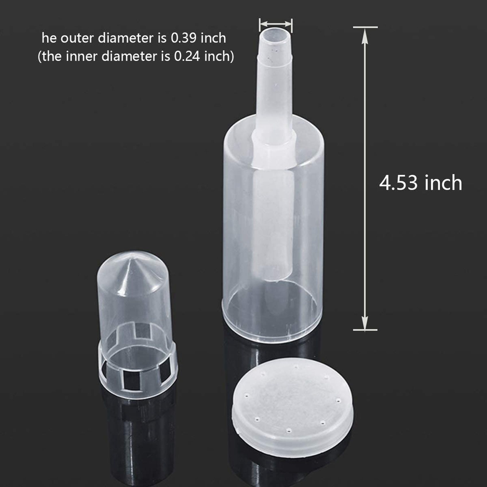 Beer Wine Kit - ABSE-2X Fermentationsdeckel-Set, Gärverschluss mit schwarzen Dichtungsringen,