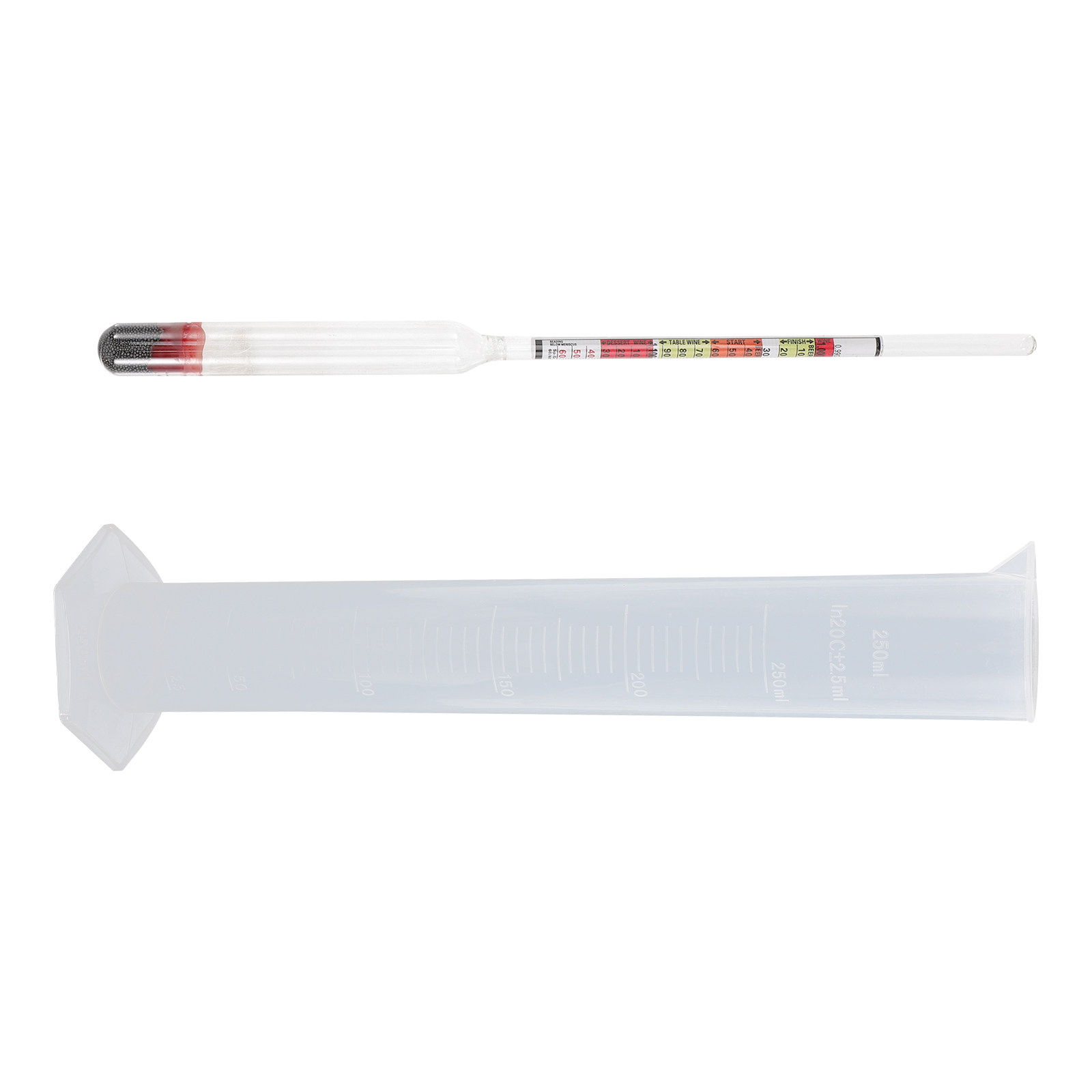 1 Set Hydrometer-Kit Dreifachs – Beer Wine Kit Bewertung und Preis