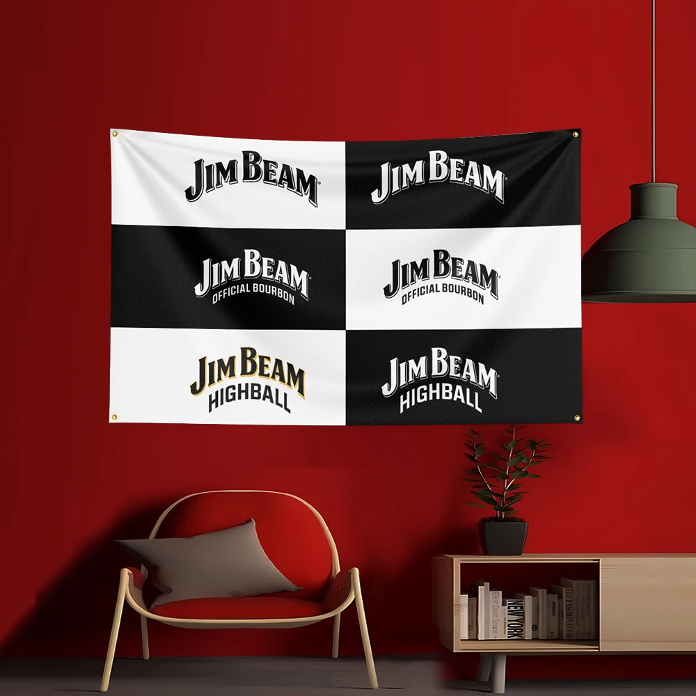 90x150cm Whisky-J-Jim-Beams-Fl – Wine Beer Garden Bewertung und Preis