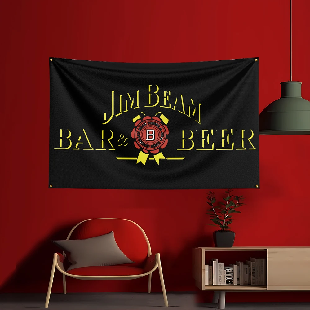 90x150cm Whisky-J-Jim-Beams-Fl – Wine Beer Garden Bewertung und Preis