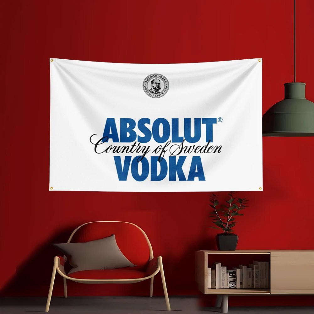 90X150CM A-Absolut Wodkas Flag – Wine Beer Garden Bewertung und Preis