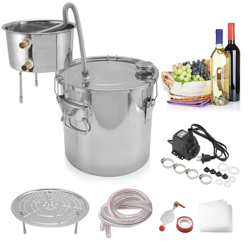 22L Alkohol-Destillierapparat  – Beer Wine Kit Bewertung und Preis